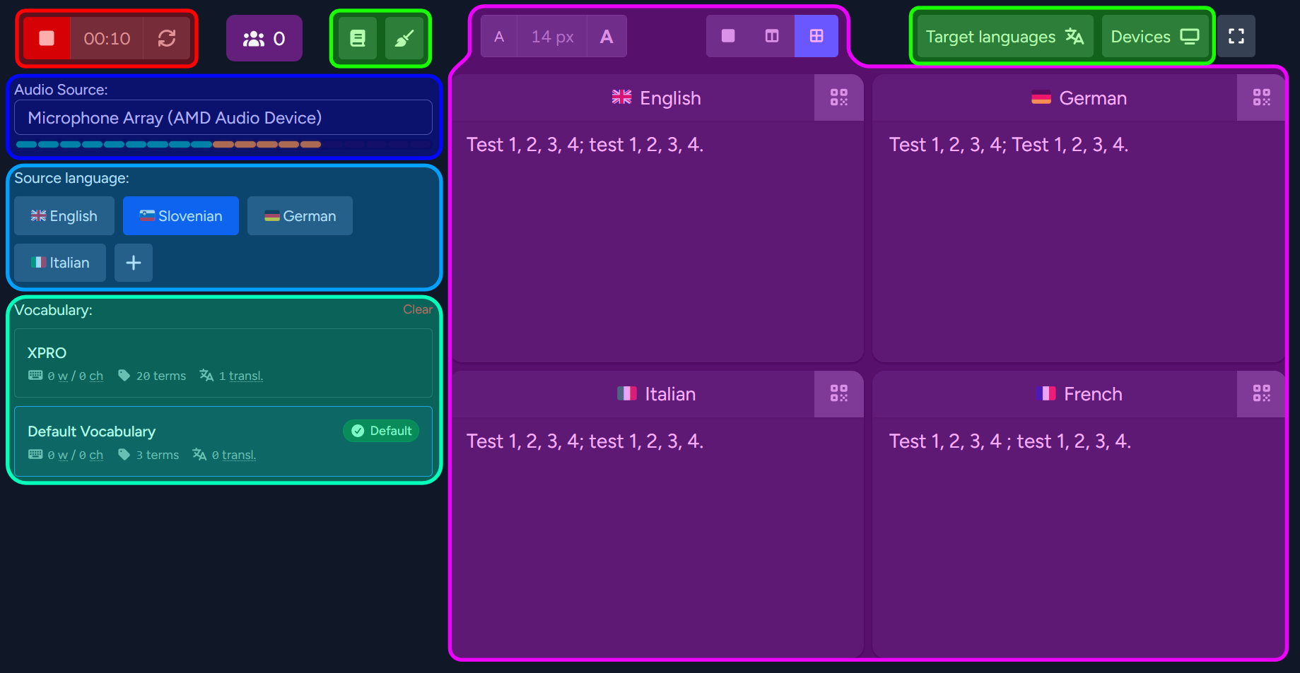 Controller Interface